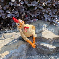 Resin Rooster Garden Ornament for Yard Decor