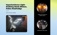 Waterproof LED motorcycle turn signal