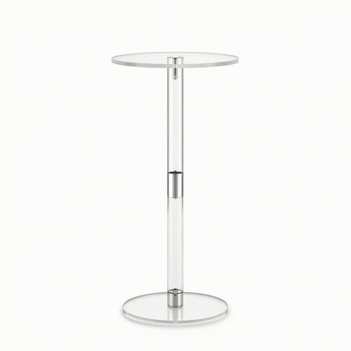 Acrylic Side Table Compact Furniture Long-Lasting for Living Room