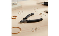 Wire-Cutting Plier Ergonomic Wire Clippers with Spring Compact Tool for Jewelers, Crafting, Workbench