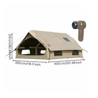Inflatable Roof Tent Resistant Outdoor Shelter Portable for Multi-Person Use