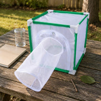 Fiberglass Frame Breeding Enclosure Square Butterfly Habitat Outdoor Butterfly Habitat Enclosure Temporary