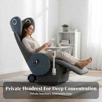 Recliner Chair Space Capsule Design Armchair Modern Aesthetic Multi-Functional for Readers, Homeowners, Bedroom, Leisure Area