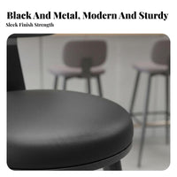 Upholstered Counter Stool with Backrest Light Luxury Design Bar Chair mechanical design Easy to Assemble for Adults, Dining Room