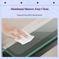 High Pressure Temperature-Controlled Shower Head Set