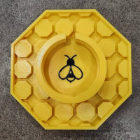 Bee Watering Dish Anti-Drowning Design 3D Printed Bee Drinker Safe Landing Pads