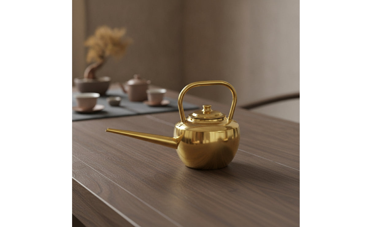 Kettle with Long Spout Classic Tea Kettle Vessel for Home
