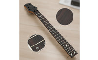 Matte Finish 24 Fret Guitar Neck Stable Tuning Guitar Neck with Rosewood Fingerboard Slim Profile Smooth for Guitarists