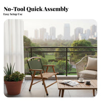Roll-Top Camp Table Portable Outdoor Furniture Lightweight for Campers, Families