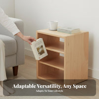 Stackable Cube Organizer Space-Saving Exposed Storage Cube Multi-Purpose