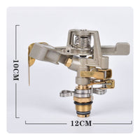 Rocker-Arm Sprinkler Head Rotating Threaded Sprinkler Head Heavy Duty for Lawn