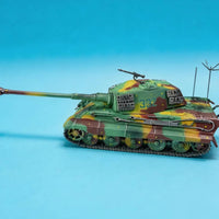 1/72 Scale Tank Model Movable Turret Historical Armored Vehicle Model Realistic Collectible Decor for Collectors