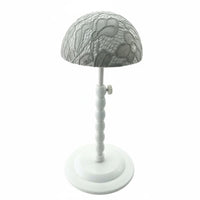 Adjustable Hairpiece Stand Stable Base Countertop Hat Display Multi-Purpose