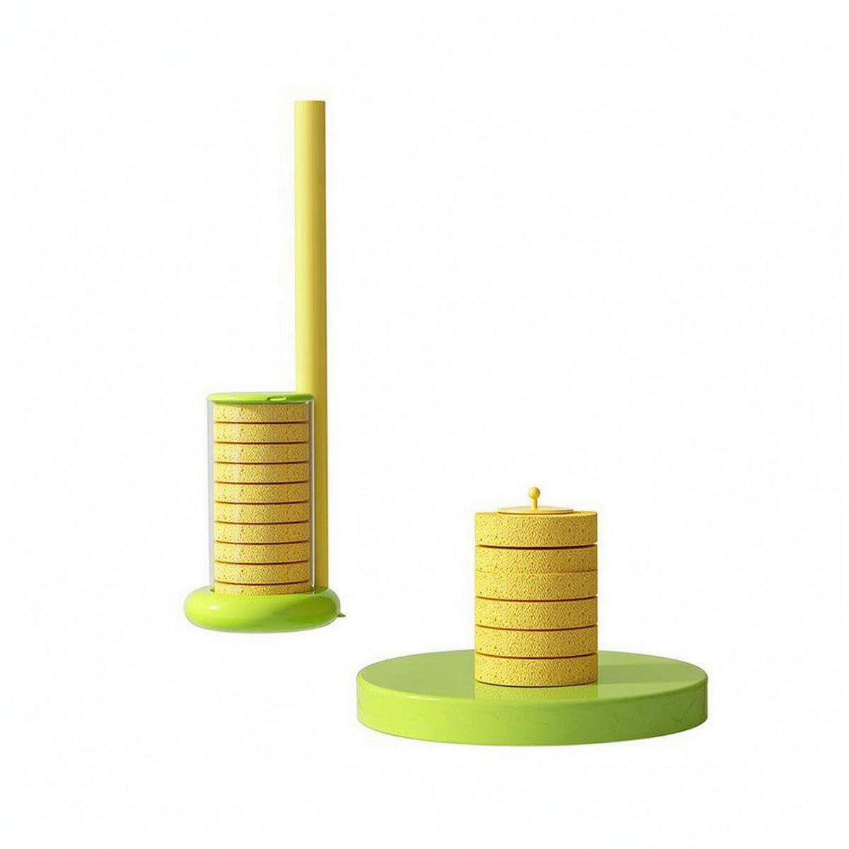 Single-Use Toilet Brush Mess Effortless Wall Mounted Toilet Brush Odor Control