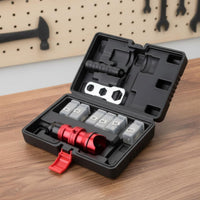 Electric Rivet Nut Adapter Kit Various Sizes M3-10mm Cordless Drill Rivet Nut Adapter Ergonomic Handle for Garage