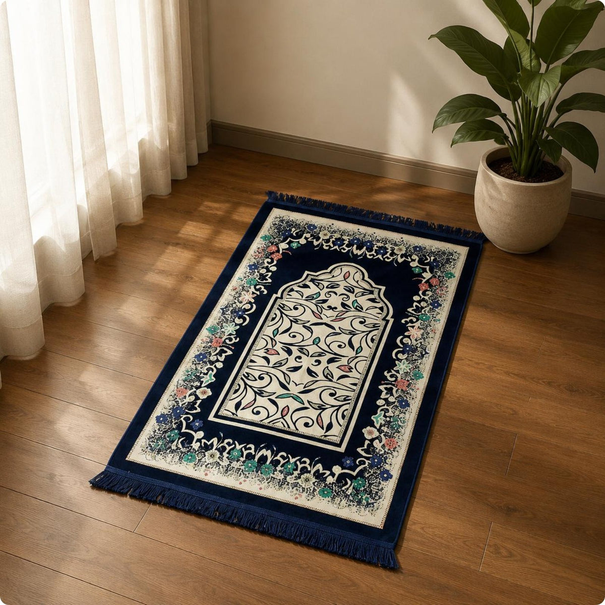 Velvet Prayer Mat Soft Worship Accessory Portable