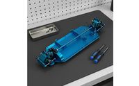 1/12 Scale Car Drivetrain Kit Stable Base Metal RC Car Chassis Kit Modular Design Hobby Part for DIY Enthusiasts