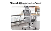 Mesh Back Swivel Chair Height Adjustable Office Furniture Effortless Rolling