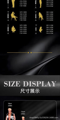 VM 1/64 Standing Beauty 3D Printed Miniature Scene Model