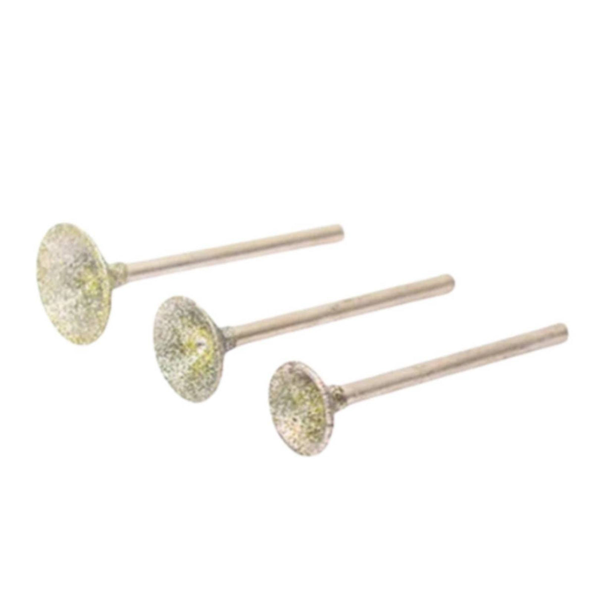 3 Pieces Multi-Size Pool Cue Tip Sanding Head Replaceable Grinding Discs Billiard Cue Tip Grinder crystalCoated Recreation Gear Precision Shaping for Billiards Room