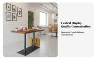 Dining Booth and Table Set Factory-Inspired Design Restaurant Seating Configurable Configuration sturdyDuty Construction