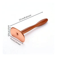 Body Gua Sha Tool Portable Massage with Handle Easy to Clean for Home