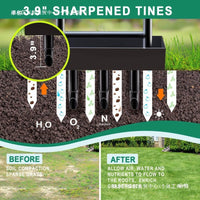 Adjustable Manual Soil Digger and Lawn Aerator
