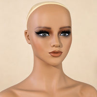 Cross-border Double-Shoulder Wig Mannequin Head European and American Head Model PVC Half-Body Model Head Necklace Jewelry Stand Mannequin