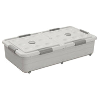 Foldable Underbed Container Large Capacity Collapsible Clothing container for Families