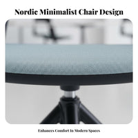 Molded Shell Task Chair Padded Seat Office Furniture Easy to Clean for Students
