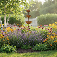 Bird Water Station Outdoor Butterfly Feeder Stand Decorative for Yard, Patio