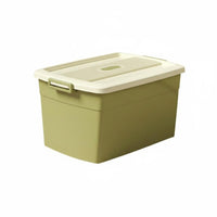Rolling Underbed Box With casters Storage Container Stackable for Closet, Renters