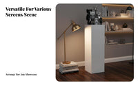 Baked Paint Finish Square Display Column Multi-Functional Square Display Plinth Long-Lasting Rectangular Column Stand Heavy Duty for Event Planners, Exhibitors, Retail Stores, Exhibitions, Trade Exhibit S, Window Displays