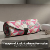 Portable Diaper Changing Pad Easy to Clean Portable Changing Pad Compact Design
