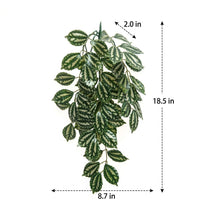 Bendable Climbing Vine and Lifelike Appearance Reptile Plants, Gecko Enclosure Accessories for Glass Mixed Foliage Reptile Plants