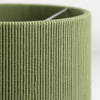 Lampshade with Woven Rope Texture for Table Lamps and Ceiling Fixtures, Drum for Bedroom Lighting and Pendant