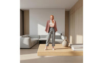 Miniature Female Figure Detailed Figurine Realistic for Dioramas, Collectors