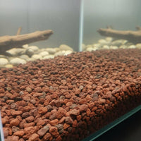 Red Volcanic Rock Cultivates Beneficial Red Volcanic Rock Aquascaping Volcanic Stone Natural Bio-Filtration for Potted Plants