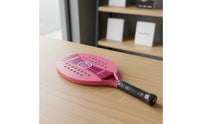 Coastal Paddle Tennis Racket Lightweight Design Coastal Paddle Tennis Paddle Non-Slip Grip EVA Core Paddle Racket for Amateur Enthusiasts, Beginners