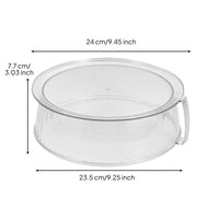 Microwave Plate Cover With Handle Microwave Protector Versatile Food Splatter Lid