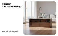 Square Coffee Table with Drawers Minimalist design Living Room Furniture for Home