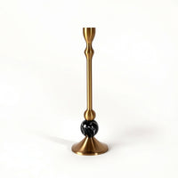 Candlestick Holder Vintage-Styled Tabletop Candle Holder Decorative for Wedding