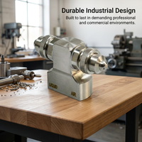 Nozzle 4BSPT Misting Low Pressure, 304 Stainless Steel Fogging Nozzle, Wide Angle Spray Head, for Du - Double-head Wide-angle Round Spray
