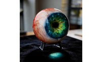 Monster Eye Sculpture Horror Themed Creepy Eyeball Decor Detailed Craftsmanship