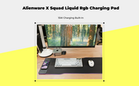 RGB LED gaming pad, wireless charging.