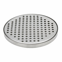 1 Piece Stainless Steel Drainage Tray Beverage Station Perforated Utility Spill Control Easy-to-clean Corrosion-resistant Heat Resistant Suitable for Office Restaurant Bar Setup