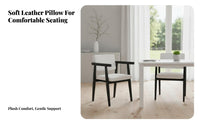 arcd rear Dining Chair Nordic design Accent Seat Modern Aesthetic for Families