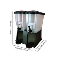 Beverage Dispenser Black Upright Beverage Dispenser Commercial Self-Service Drinkware