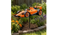 Motorcycle Wind Rotatable Rotating Motorcycle Statue 3D Design for Yard