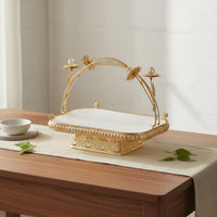 European Design Fruit Holder Decorative Centerpiece Luxury Snack Platter